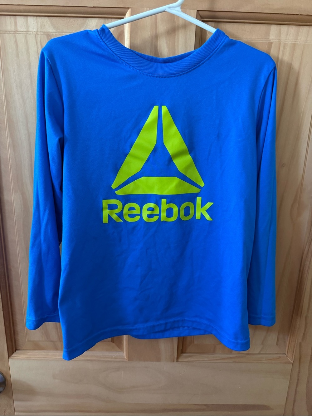Like New, Boys Size XS (6-8) Reebok Long Sleeve Shirt